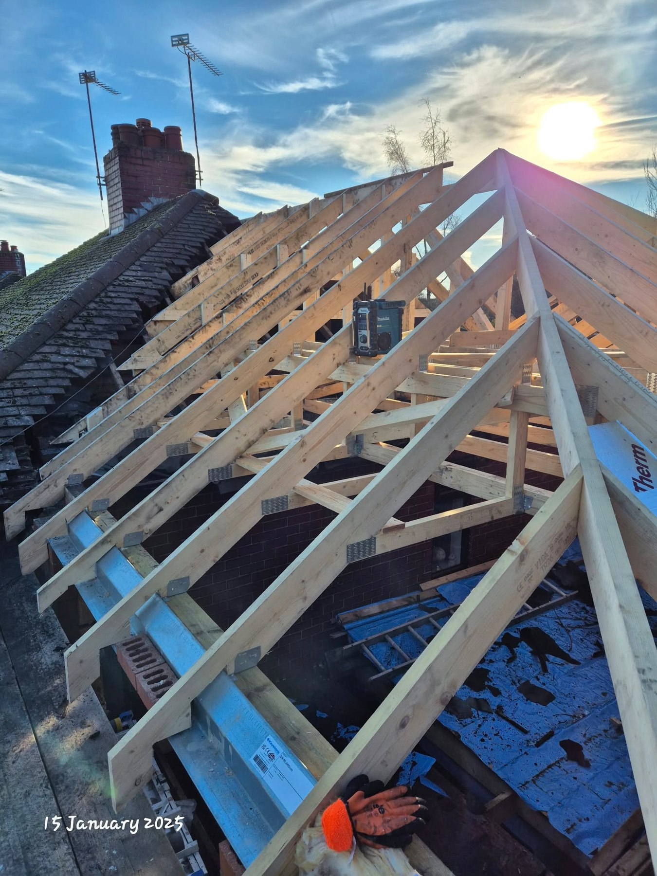 P.J.W building and joinery project